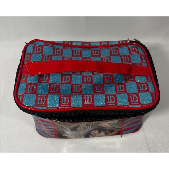 One Direction Zipper Bag Harry Zane Niall Louis And Liam Black Vinyl 1D Bag - Picture 3 of 8